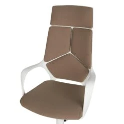 DELIGHT - Bureaustoel - Bruin/Wit - Polyester 19 DELIGHT - Bureaustoel - Bruin/Wit - Polyester -Meubelpromotie 65adbb47654644e2af38a87bbff68dd9