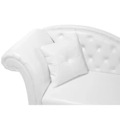 LATTES - Chaise Longue - Wit - Linkerzijde - Kunstleer 29 LATTES - Chaise Longue - Wit - Linkerzijde - Kunstleer -Meubelpromotie 65e30bff21cc4452bb56af37aee74a91