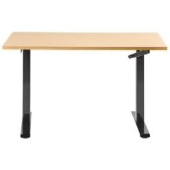 DESTINES - Sta-bureau - Zwart/Lichtbruin - 120 X 72 Cm - Vezelplaat 13 DESTINES - Sta-bureau - Zwart/Lichtbruin - 120 X 72 Cm - Vezelplaat -Meubelpromotie 672e645c06df47bb9d5a7d82b9d413b8