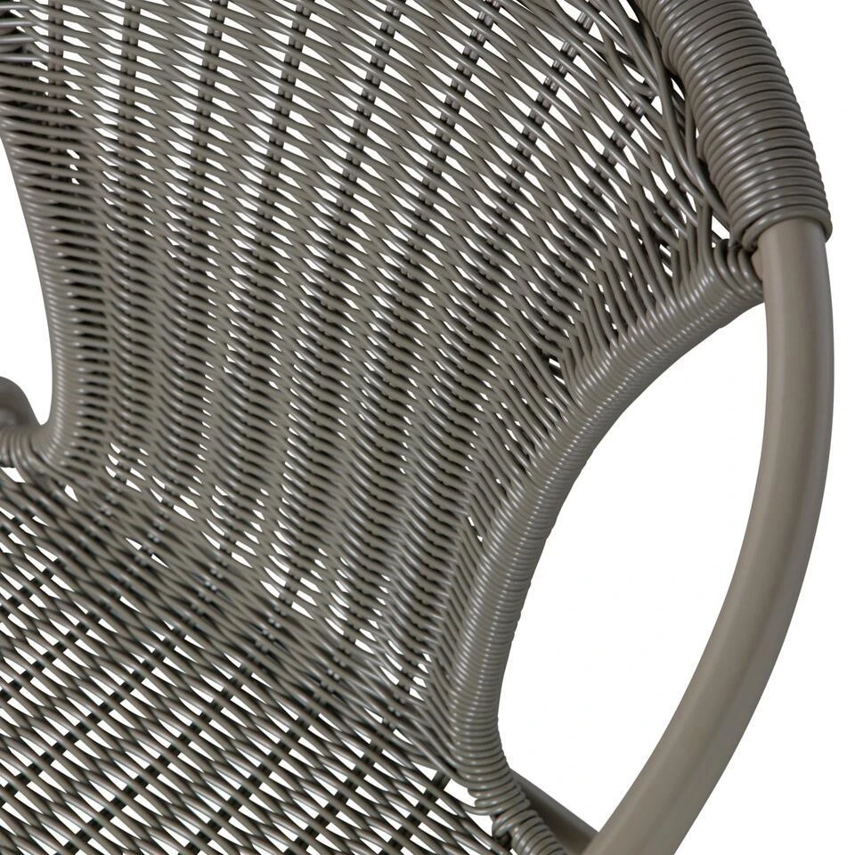 WOOOD Weston Stoelen Buiten - Rattan/Metaal - Jungle - Set Van 4 11 WOOOD Weston Stoelen Buiten - Rattan/Metaal - Jungle - Set Van 4 - Afbeelding 9