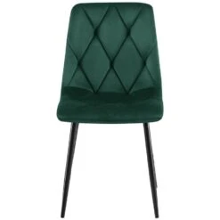 CLP Set Van 2 Eetkamerstoel Clairton Zwart Frame - Fluweel - Groen 13 CLP Set Van 2 Eetkamerstoel Clairton Zwart Frame - Fluweel - Groen -Meubelpromotie 6843afc7e83549598413bd05797f4e0a