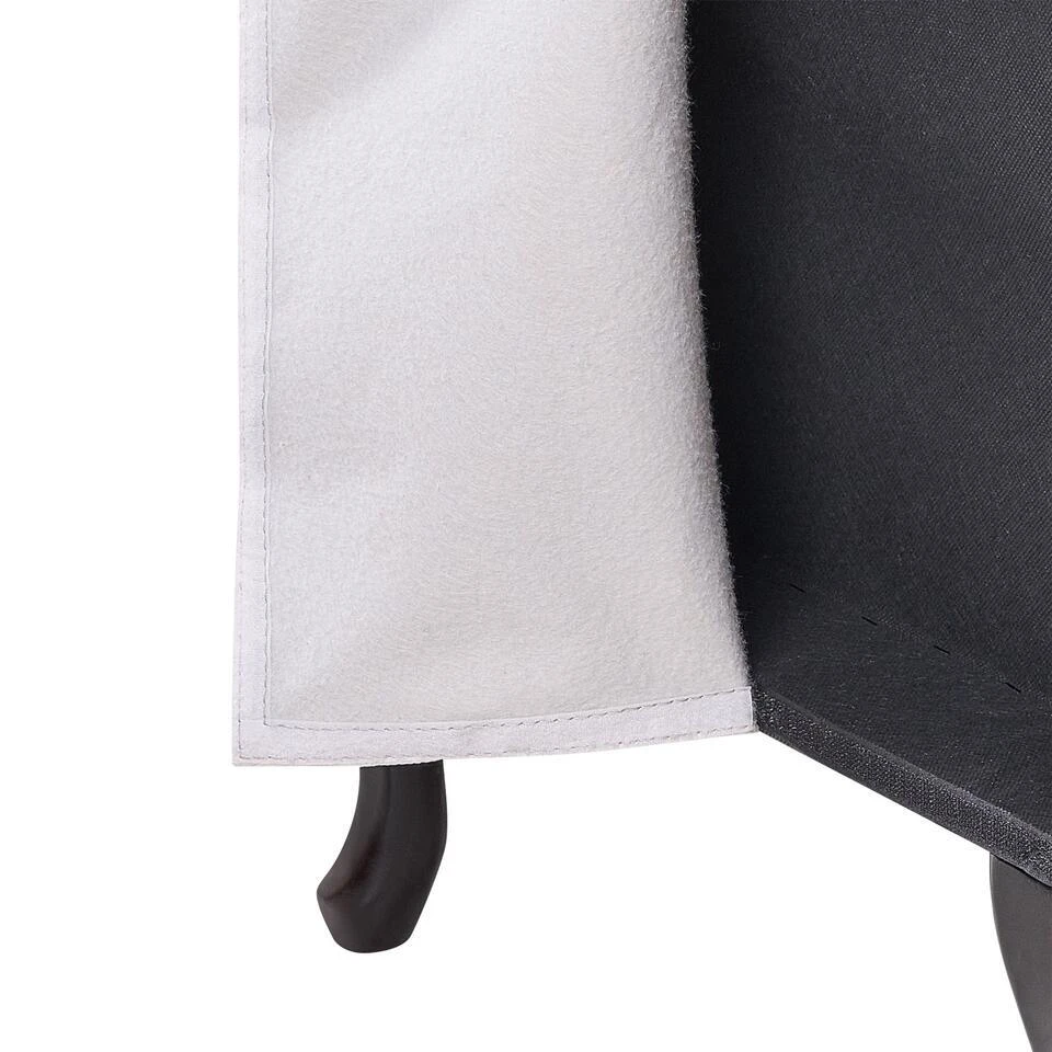 PESSAC - Chaise Longue - Groenblauw - Rechterzijde - Fluweel 14 PESSAC - Chaise Longue - Groenblauw - Rechterzijde - Fluweel - Afbeelding 12