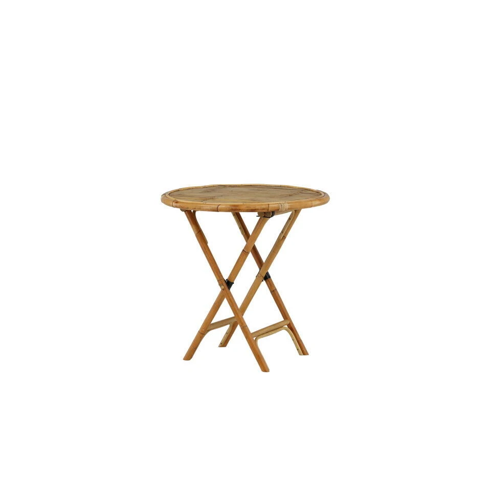 Fjôrd Bistrotafel Rotan Naturel - Ø80x79,5cm - Cane 7 Fjôrd Bistrotafel Rotan Naturel - Ø80x79,5cm - Cane - Afbeelding 5