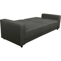 Allie II - Slaapbank 3-zits In Antraciet Stof -Meubelpromotie 6b767701f55445368c43cd47fc8fdcfe