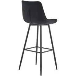 CLP Barkruk Dartford Mat Zwart Frame - Fluweel - Zwart 14 CLP Barkruk Dartford Mat Zwart Frame - Fluweel - Zwart -Meubelpromotie 6bf834d6566946c1a4ac84f32498a597