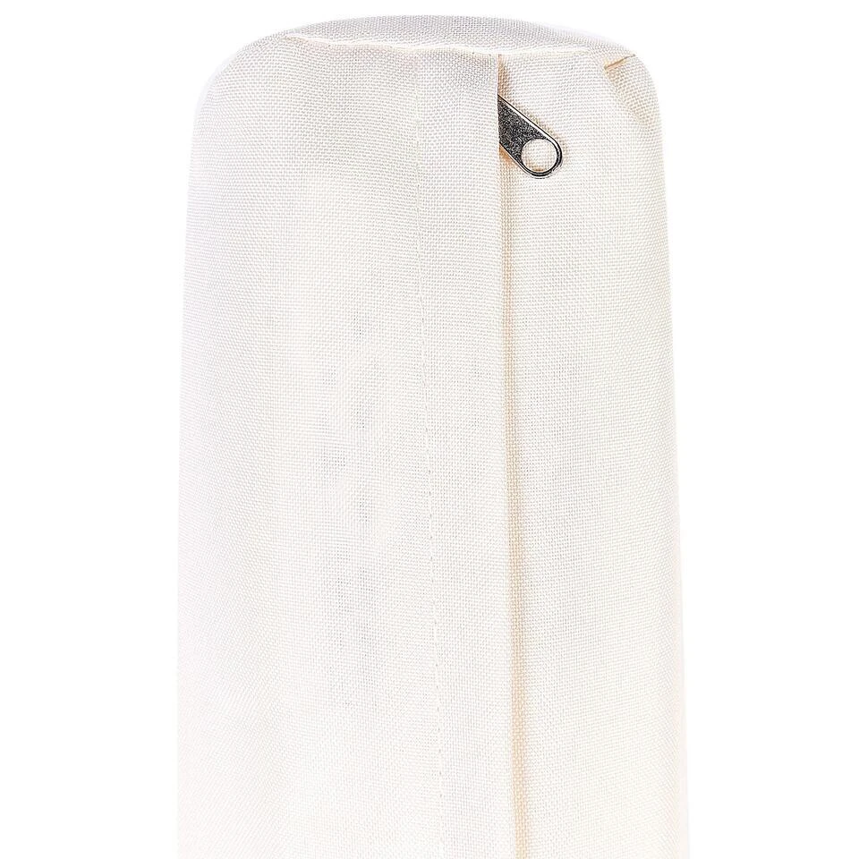 CERRETO - Hoekmodule Tuin - Wit - Bamboe 9 CERRETO - Hoekmodule Tuin - Wit - Bamboe - Afbeelding 7