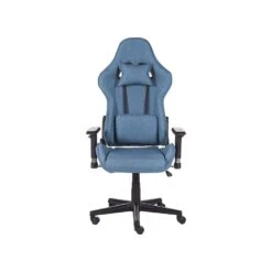 Beliani Gamestoel WARRIOR - Blauw Polyester -Meubelpromotie 6e647e0b203742b29fdee712343d802c