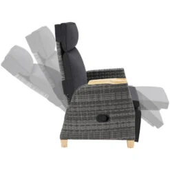 Tectake Wicker Fauteuil Pescara Met Aluminium Frame, Rugleuning Verstelbaar 16 Tectake Wicker Fauteuil Pescara Met Aluminium Frame, Rugleuning Verstelbaar -Meubelpromotie 6e6bc6e7978349619b4a49a7e0e7e6e8