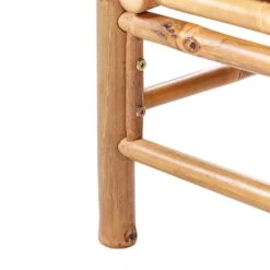 CERRETO - Hoekmodule Tuin - Taupe - Bamboe -Meubelpromotie 6fa16911a5f84cebaabc9c87a0796018