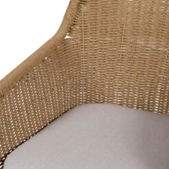 Lisomme Loki Rotan Tuinstoel Naturel - Met Zitkussen -Meubelpromotie 72716d7d63724e14a7bbc1d0e3e0cf87