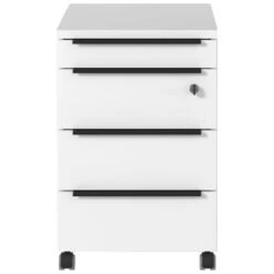 Germania Ladekast Met Wielen Hermoso - 42 X 60 X 63 Cm - Wit -Meubelpromotie 72bd2be41c1c4283b044c8eaea7038e8