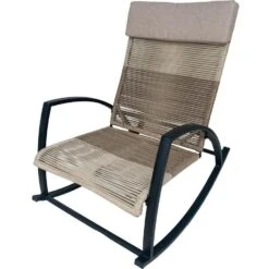 Sens-Line - Sophie Outdoor Schommelstoel - Zand -Meubelpromotie 7389df3ebb674b04a469f8f1ab1ad78d