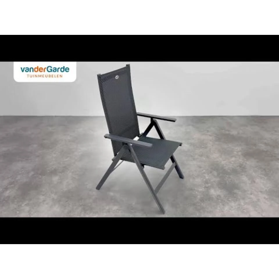 Set Van 4 - Hartman Napoli Verstelbare Stoel - Teak 13 Set Van 4 - Hartman Napoli Verstelbare Stoel - Teak - Afbeelding 11