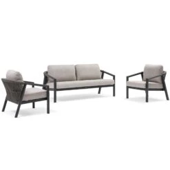 Stoel En Bank Loungeset 5 Personen Aluminium Grijs Lifestyle Garden Furniture 18 Stoel En Bank Loungeset 5 Personen Aluminium Grijs Lifestyle Garden Furniture -Meubelpromotie 7474116d49544dd5b583f97a11ec8b0b