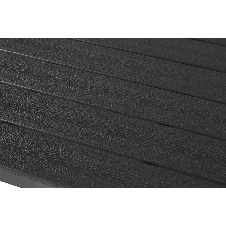 Lisomme Stan Tuintafel Zwart - 150 X 90 Cm 5 Lisomme Stan Tuintafel Zwart - 150 X 90 Cm - Afbeelding 3