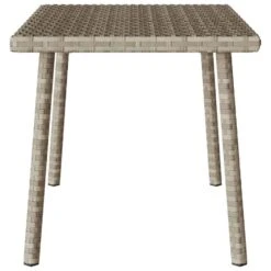 VidaXL - Tuin Salontafel - Grijs - Poly Rattan - 60 X 40 X 37 Cm 14 VidaXL - Tuin Salontafel - Grijs - Poly Rattan - 60 X 40 X 37 Cm -Meubelpromotie 75cefcd685ea4c53b9daaa846fc114a1