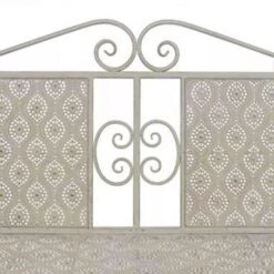 VidaXL Tuinbank 115 Cm Staal Grijs -Meubelpromotie 76b630aa634d489d8fc9bd32f4f6a5bd