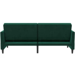 Hartford - 3-zits Slaapbank Donkergroen Fluweel -Meubelpromotie 775a1d6182c04e1e9a8568171e7f10d8