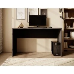 Meubella - Bureau Apoda 2 - Zwart - 130 Cm 9 Meubella - Bureau Apoda 2 - Zwart - 130 Cm -Meubelpromotie 77f86e987c5c4c46a1a9f521c3230522