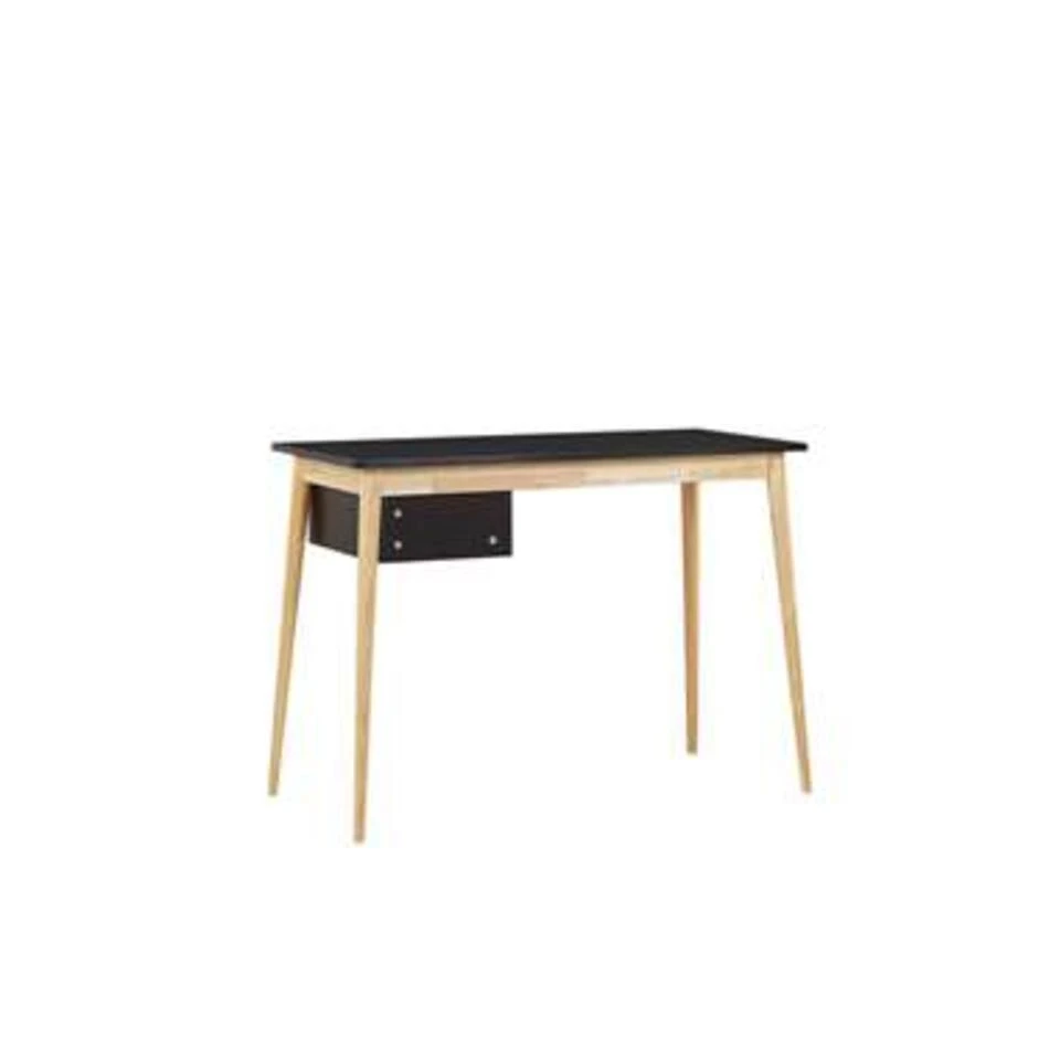 Beliani Bureau EBEME - Zwart Mdf 6 Beliani Bureau EBEME - Zwart Mdf - Afbeelding 4
