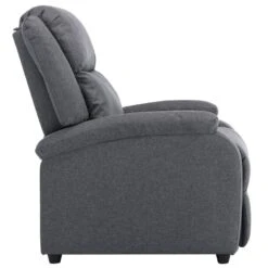 VidaXL Fauteuil Verstelbaar Stof Donkergrijs -Meubelpromotie 7b9569fe182c460193269daf32344880