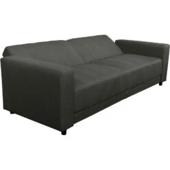 Allie II - Slaapbank 3-zits In Antraciet Stof -Meubelpromotie 7bca0101484041ac947370551bf1011e
