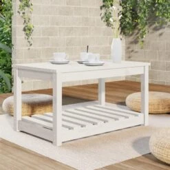 VidaXL - Loungetafel Met Opbergruimte - Wit - Grenenhout - 82,5x50,5x45 Cm 12 VidaXL - Loungetafel Met Opbergruimte - Wit - Grenenhout - 82,5x50,5x45 Cm -Meubelpromotie 7c6339e887b1430291c3857a00278ece