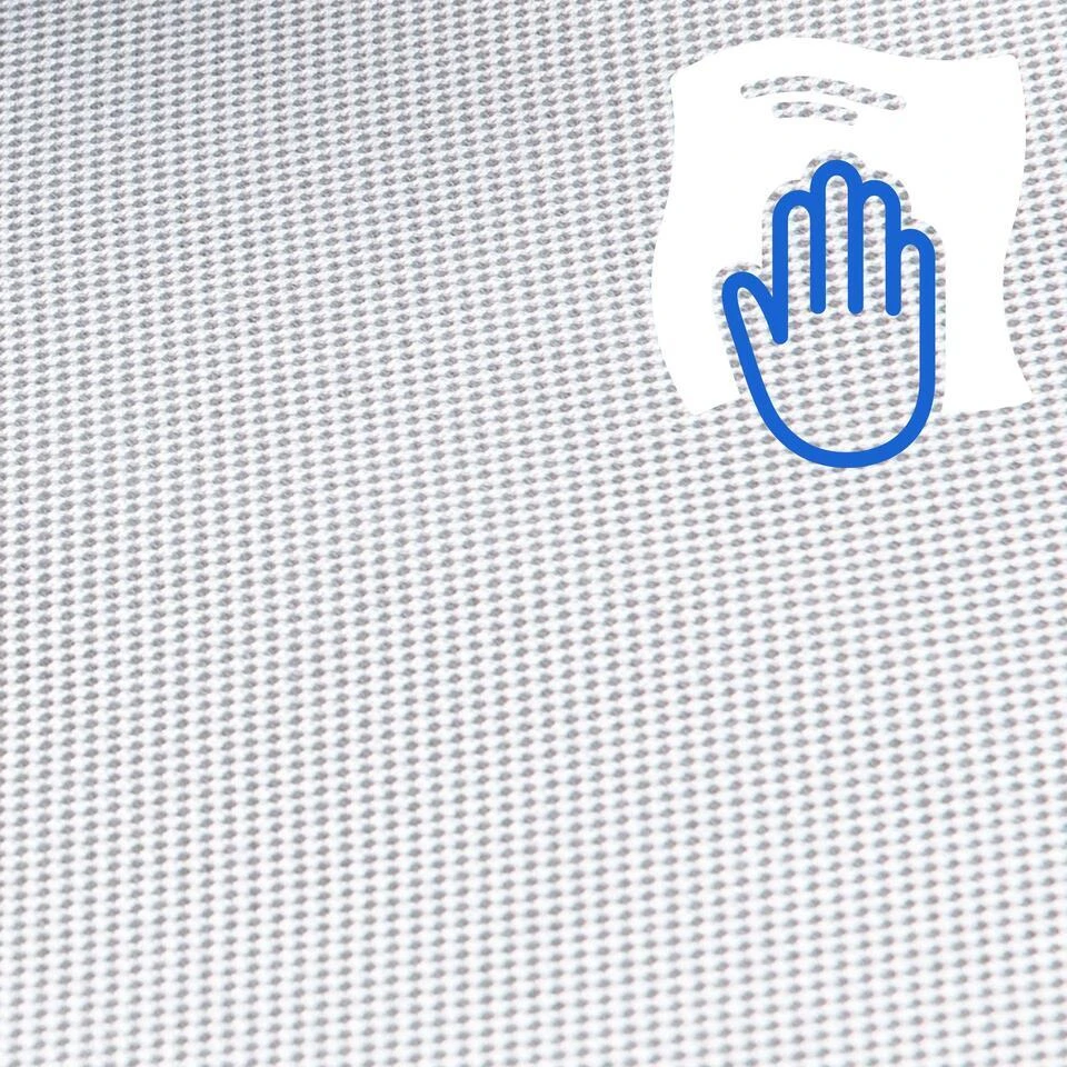 CLP Bureaustoel Taos Zwart Frame - Stof - Grijs 9 CLP Bureaustoel Taos Zwart Frame - Stof - Grijs - Afbeelding 7