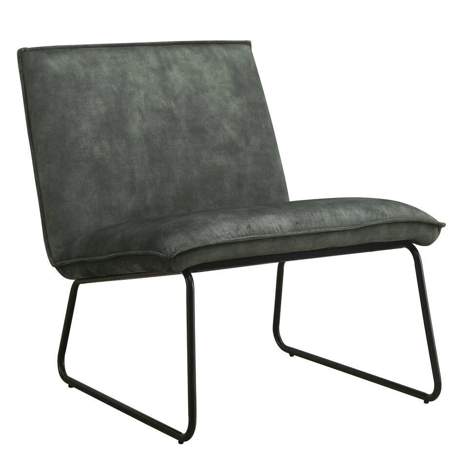 Fauteuil James - Velvet Groen 7 Fauteuil James - Velvet Groen - Afbeelding 5