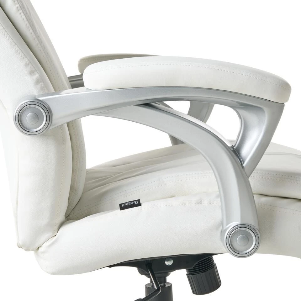 CHIEF - Bureaustoel - Off-white - Kunstleer 10 CHIEF - Bureaustoel - Off-white - Kunstleer - Afbeelding 8