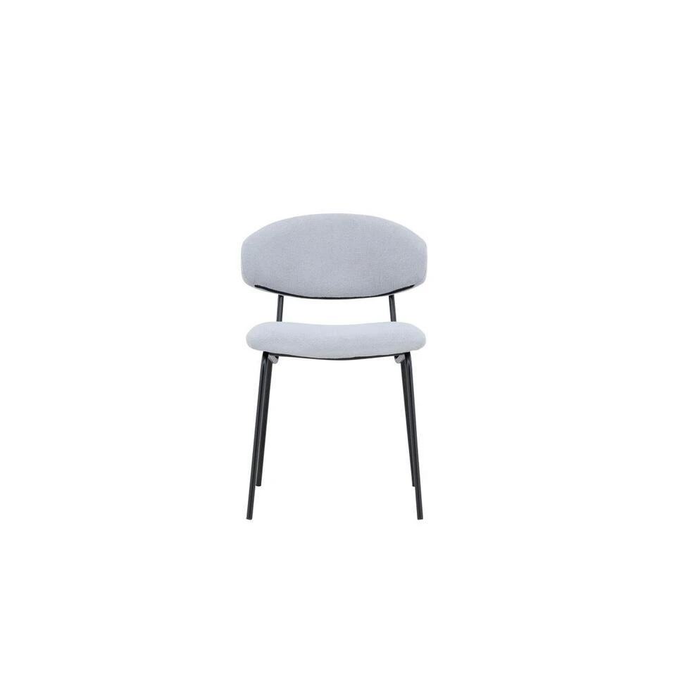 Svea - Tiko Eetkamerstoel - Boucle - Lichtblauw 8 Svea - Tiko Eetkamerstoel - Boucle - Lichtblauw - Afbeelding 6