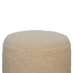 Bekleed Boucle Crème Ronde Poef 16 Bekleed Boucle Crème Ronde Poef -Meubelpromotie 7f405b7b98a3410ea3d94c0f98d5ea39