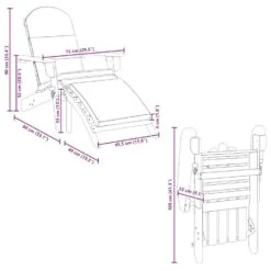 VidaXL - Adirondack Tuinstoel - Voetensteun - Bruin - Acaciahout 75x84x90 Cm 22 VidaXL - Adirondack Tuinstoel - Voetensteun - Bruin - Acaciahout 75x84x90 Cm -Meubelpromotie 7f83673e323b4b56bdbd84fc12708abe