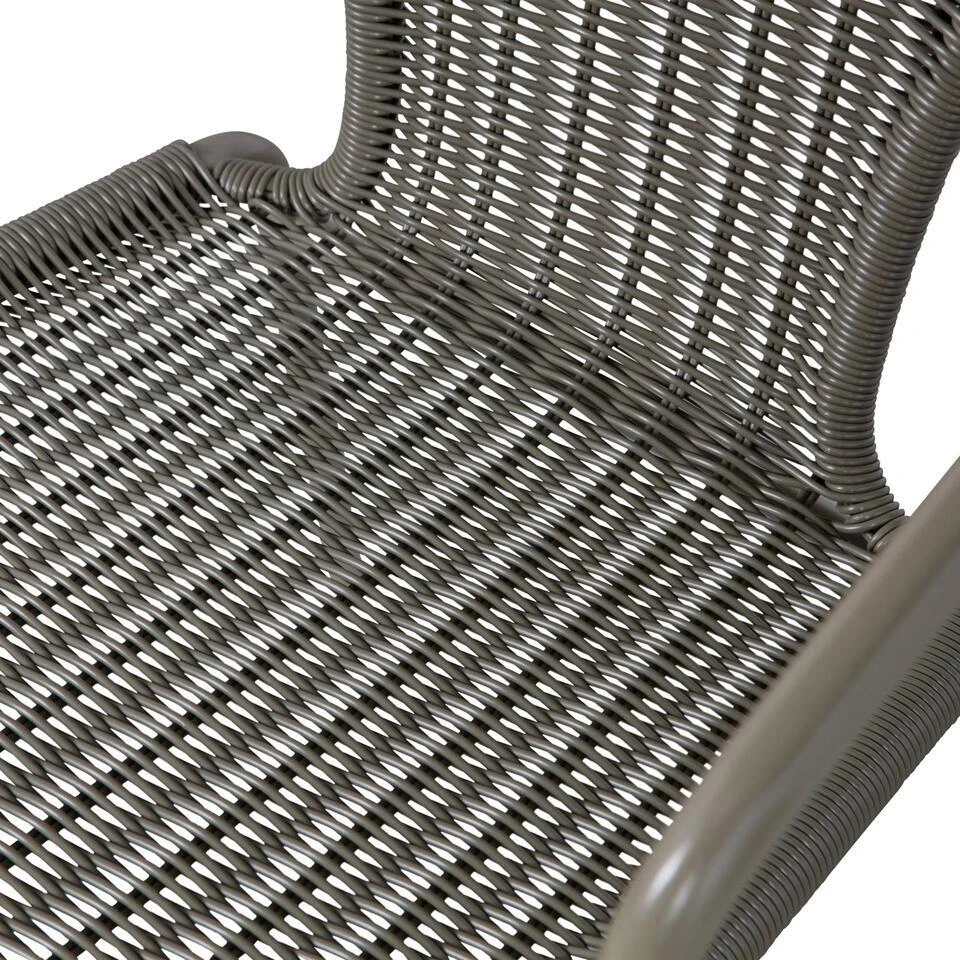 WOOOD Weston Stoelen Buiten - Rattan/Metaal - Jungle - Set Van 4 10 WOOOD Weston Stoelen Buiten - Rattan/Metaal - Jungle - Set Van 4 - Afbeelding 8