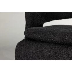 Svea - Teno Draaibare Fauteuil - Boucle - Zwart -Meubelpromotie 7fc9c56d7c8842c1a2af54366c8341cf