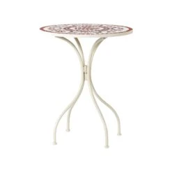 SPELLO - Tuintafel - Wit - Metaal 15 SPELLO - Tuintafel - Wit - Metaal -Meubelpromotie 7ffa5d7d8bfa4d6a84ec8d0de58a782c