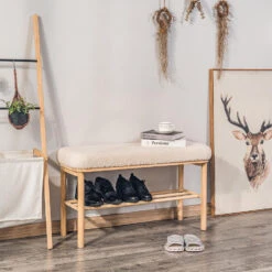 Bank Met Opbergruimte Van Massief Grenen En Lussen -Meubelpromotie 800824964520469aa0b6d6672e421508