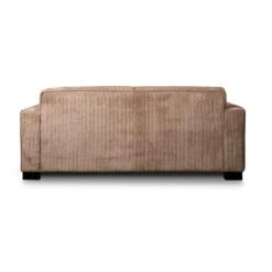 Bank Stuttgart 3-zits - Mokka -Meubelpromotie 81003136 8003