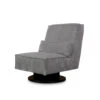 Draaifauteuil Stuttgart - Ribcord - Antraciet 1 Draaifauteuil Stuttgart - Ribcord - Antraciet -Meubelpromotie 81004596