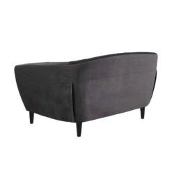 Bank Thyrza 2-zits - Fluweel - Donkergrijs 9 Bank Thyrza 2-zits - Fluweel - Donkergrijs -Meubelpromotie 81020424 0200