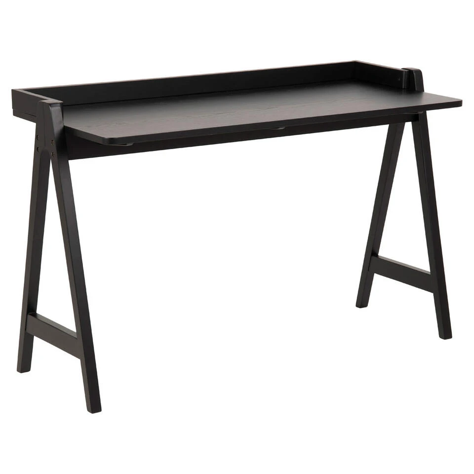 Bureau Mylo - Zwart - 80x126,6x51,6 Cm 3 Bureau Mylo - Zwart - 80x126,6x51,6 Cm