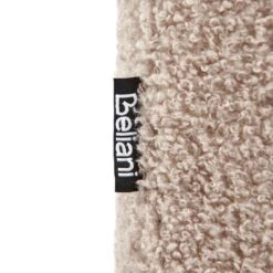 AGERUP - Fauteuil - Beige - Bouclé -Meubelpromotie 81ef8bf41be24c379b61b79ddb3e392e