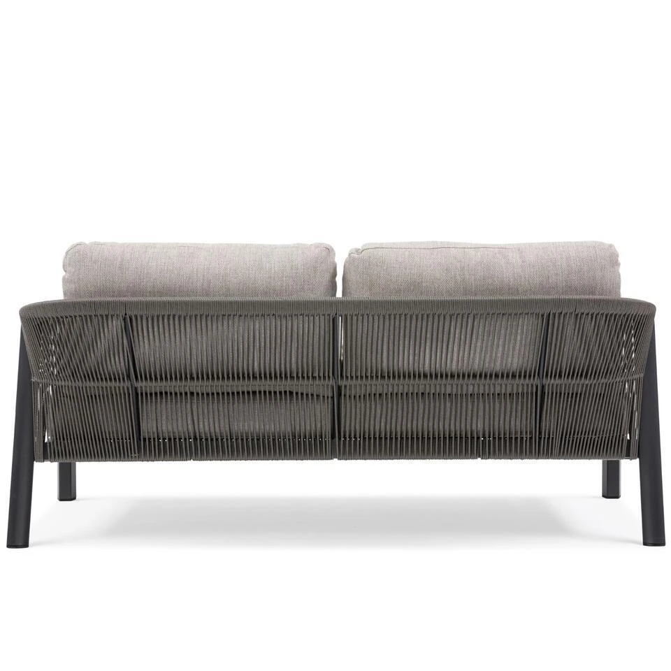 Stoel En Bank Loungeset 5 Personen Aluminium Grijs Lifestyle Garden Furniture 8 Stoel En Bank Loungeset 5 Personen Aluminium Grijs Lifestyle Garden Furniture - Afbeelding 6