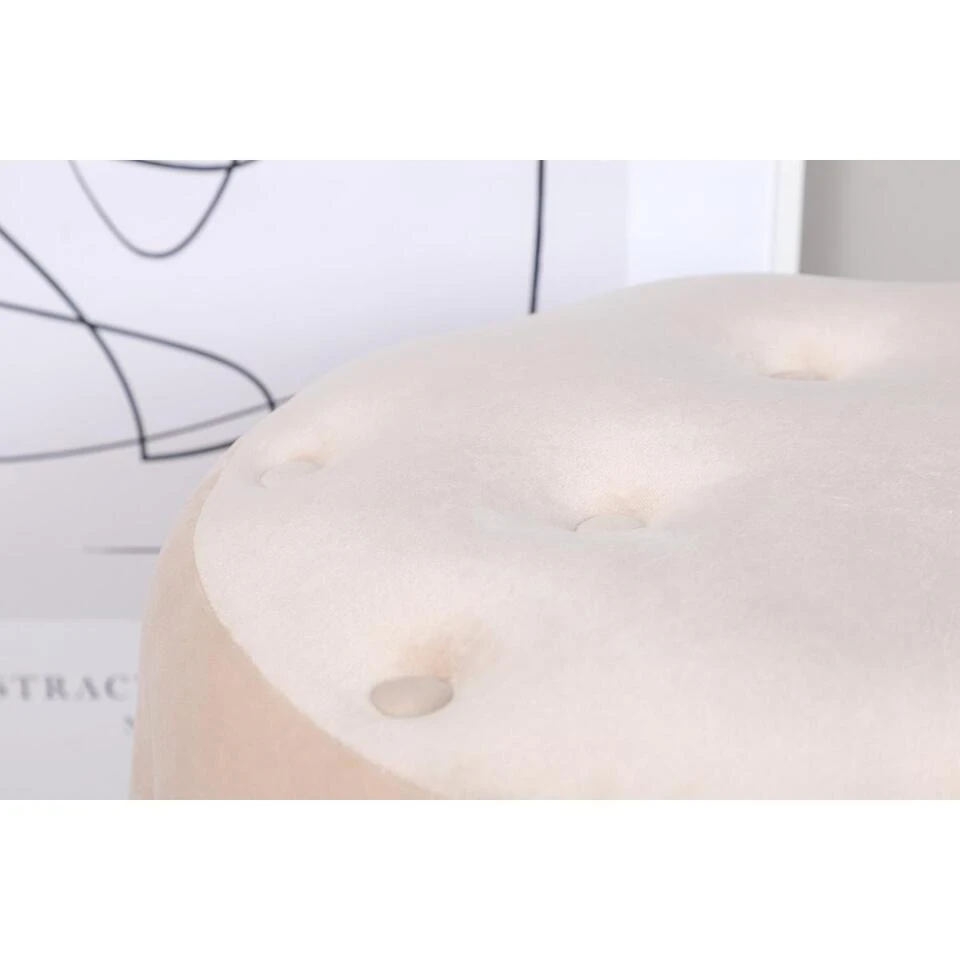 Svea - Juno Hocker - Velvet - Beige 7 Svea - Juno Hocker - Velvet - Beige - Afbeelding 5