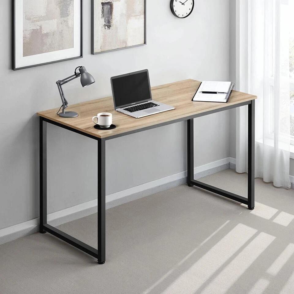 Tectake Bureau Flint, Industrieel Licht Hout, Eiken Sonoma 4 Tectake Bureau Flint, Industrieel Licht Hout, Eiken Sonoma - Afbeelding 2