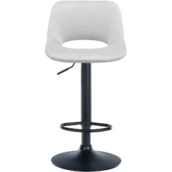 CLP Set Van 2 Barkruk Camden Mat Zwart Frame - Fluweel - Licht Grijs 12 CLP Set Van 2 Barkruk Camden Mat Zwart Frame - Fluweel - Licht Grijs -Meubelpromotie 844d1ef445e542efba6a6bbe1a30a643