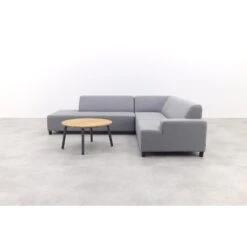 Malaga/Mindo - Hoekbank Loungeset Chaise Longue - Lichtgrijs -Meubelpromotie 860e758ef19a45c7abf4587ba6cd08ee