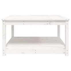 VidaXL - Salontafel Met Opbergruimte - Wit - Grenenhout - 82,5x82,5x45 Cm -Meubelpromotie 8639345b4df4487d99bb1ce42bc56a61