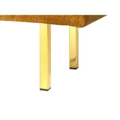 ROSEVILLE - Bankje - Geel - Fluweel 14 ROSEVILLE - Bankje - Geel - Fluweel -Meubelpromotie 87de38bd8f5849b5880721e1dcbe4344