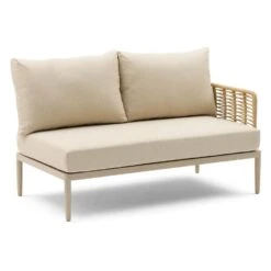 Hoek Loungeset 5 Personen Wicker Taupe Coco Ibiza -Meubelpromotie 89b9471651634975a3a00b4ec64592cf